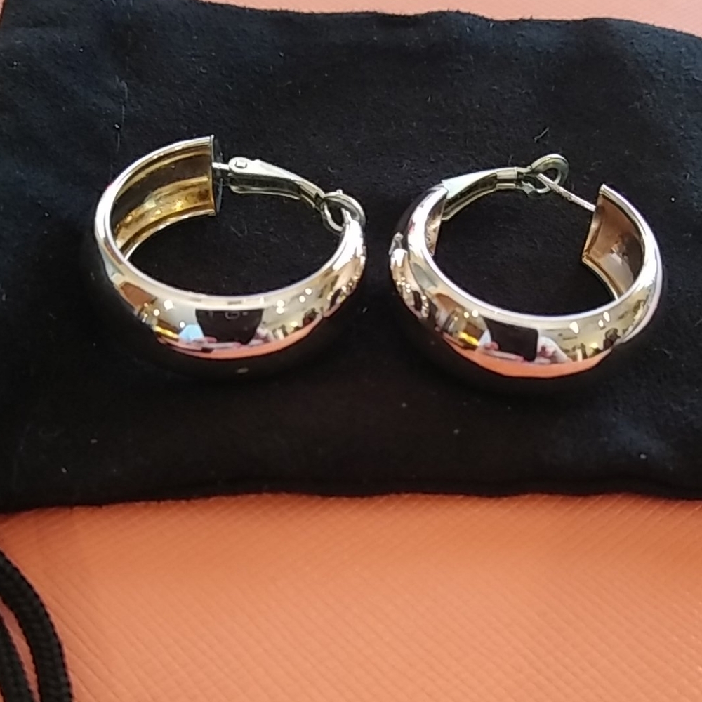 Sterling hoops